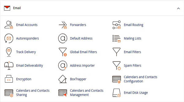 cPanel Emails