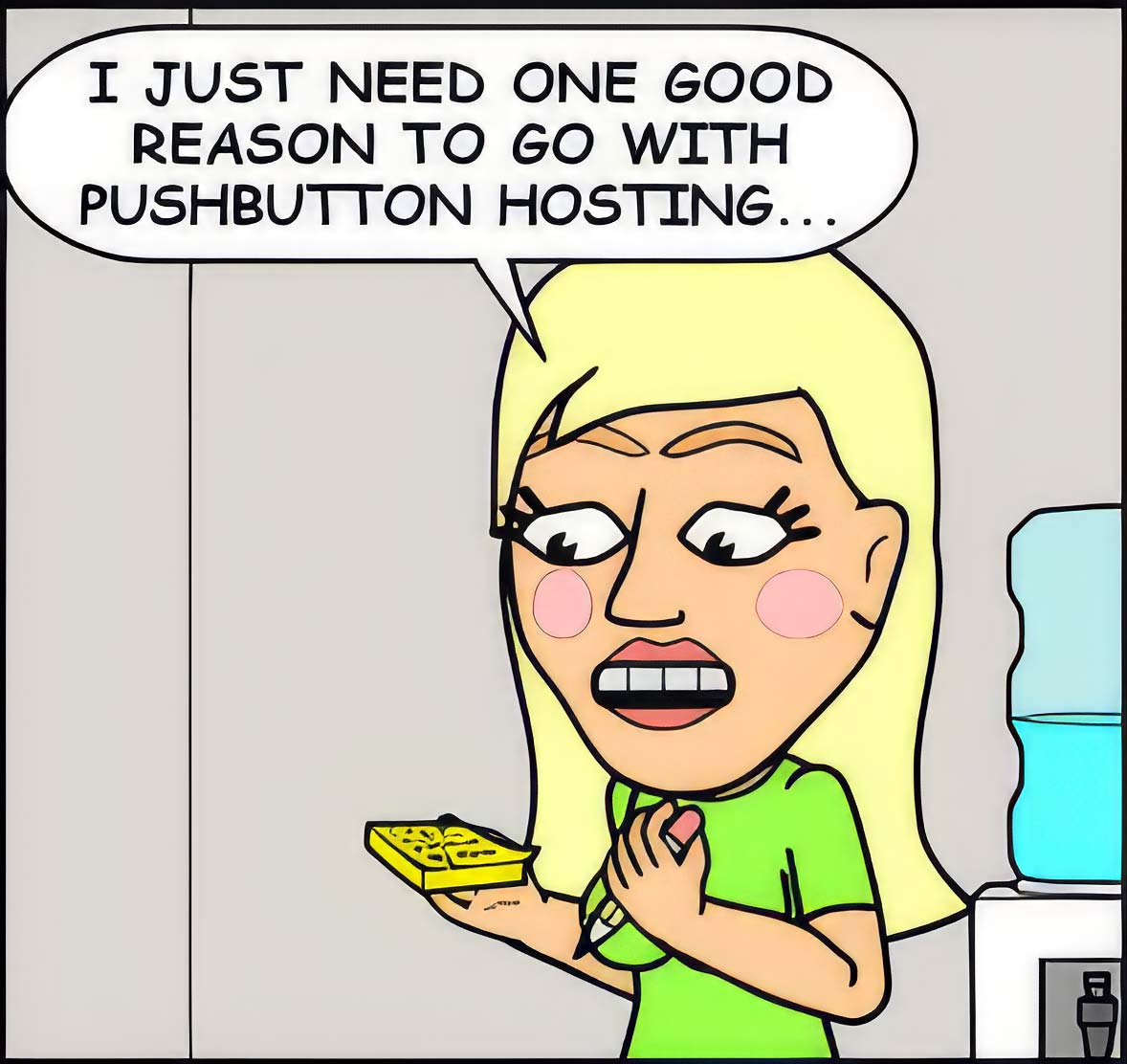 Good reasons comic panel 1