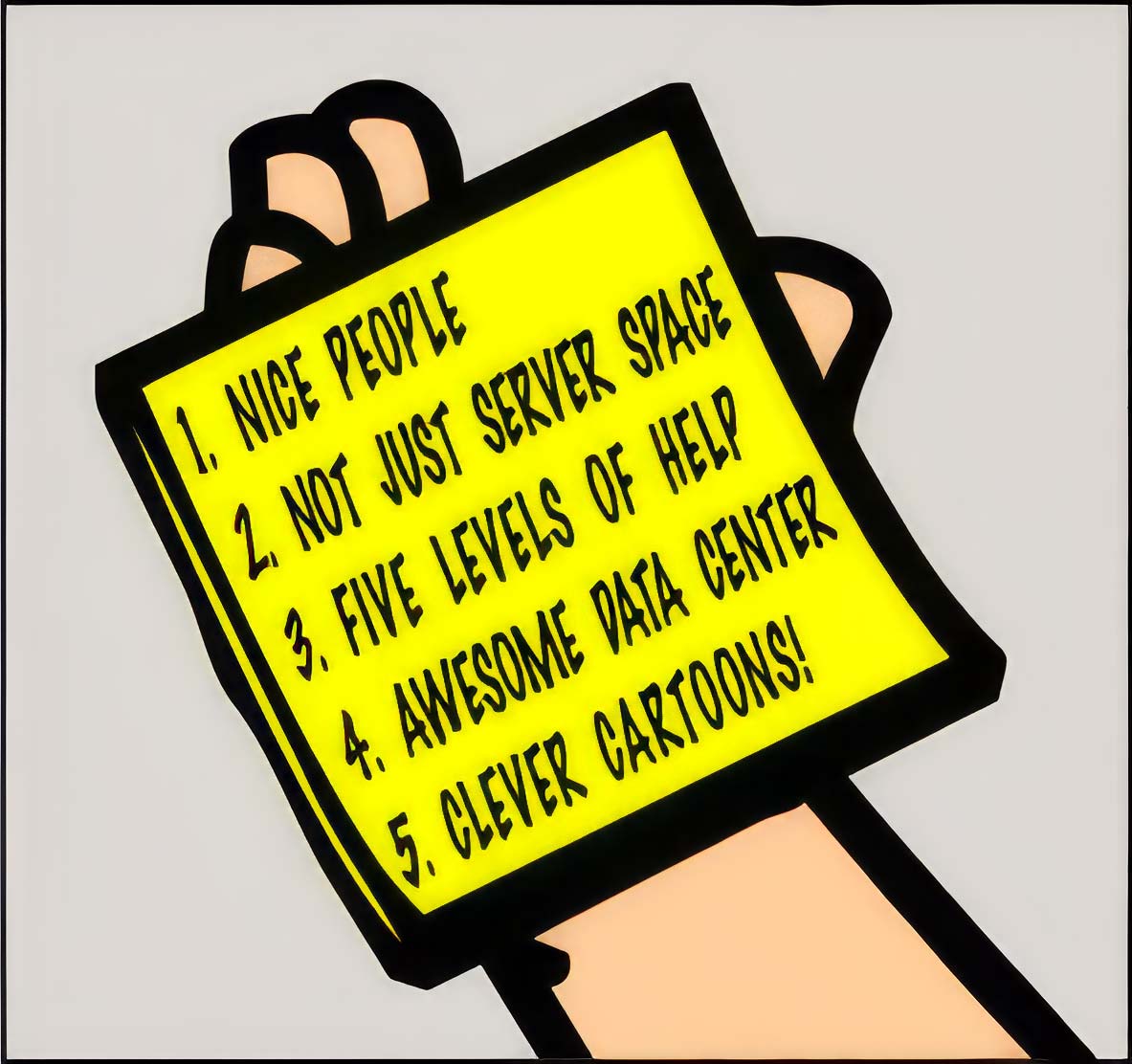 Good reasons comic panel 3